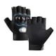 thumbnail image 2 of Guantes de ciclismo para mujeres y hombres, guantes de medio para bicicleta, guantes antideslizantes y transpirables para motocicleta de montaña Etiqueta colorida azul, 2 of 8
