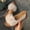 Beige Wedge Shoes for Women, variant on Women's Floral Pom Pom Flat Slide Sandals, Open Toe Slip On Summer Beach Shoes Green 36