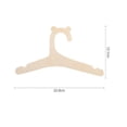thumbnail image 1 of 10 Uds. Perchas de madera para niños, perchas de madera para bebés y niños pequeños, para ropa y pantalones, perchas de madera para bebés y niños, 1 of 5
