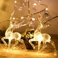 thumbnail image 6 of Cheapark Lighted Deer Family Outdoor Decoration - Life-Size Winter Christmas Decor, Weatherproof LED Design for Front Yards Garden Home Festive Displays, 6 of 8