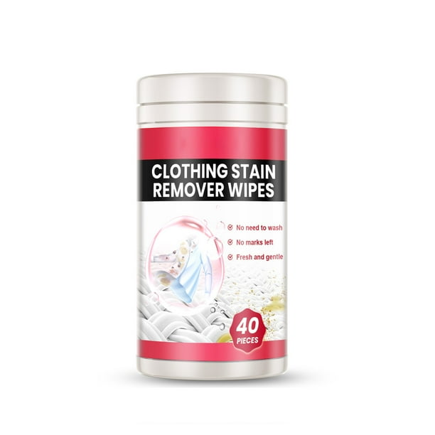 Limpiador Aspiradora Quitamanchas de Ropa Toallitas Quitamanchas Manchas Difíciles Grasa Quitamanchas Suave Detergente 1ml (Compre 2 y ahorre 10%)