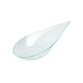 thumbnail image 2 of Restaurantware-4 x 2 Inch Teardrop Spoons, 100 Appetizer Spoons - Disposable, Indented Basin, Seagreen Plastic Tasting Spoons, For Weddings Or Catering, 2 of 10