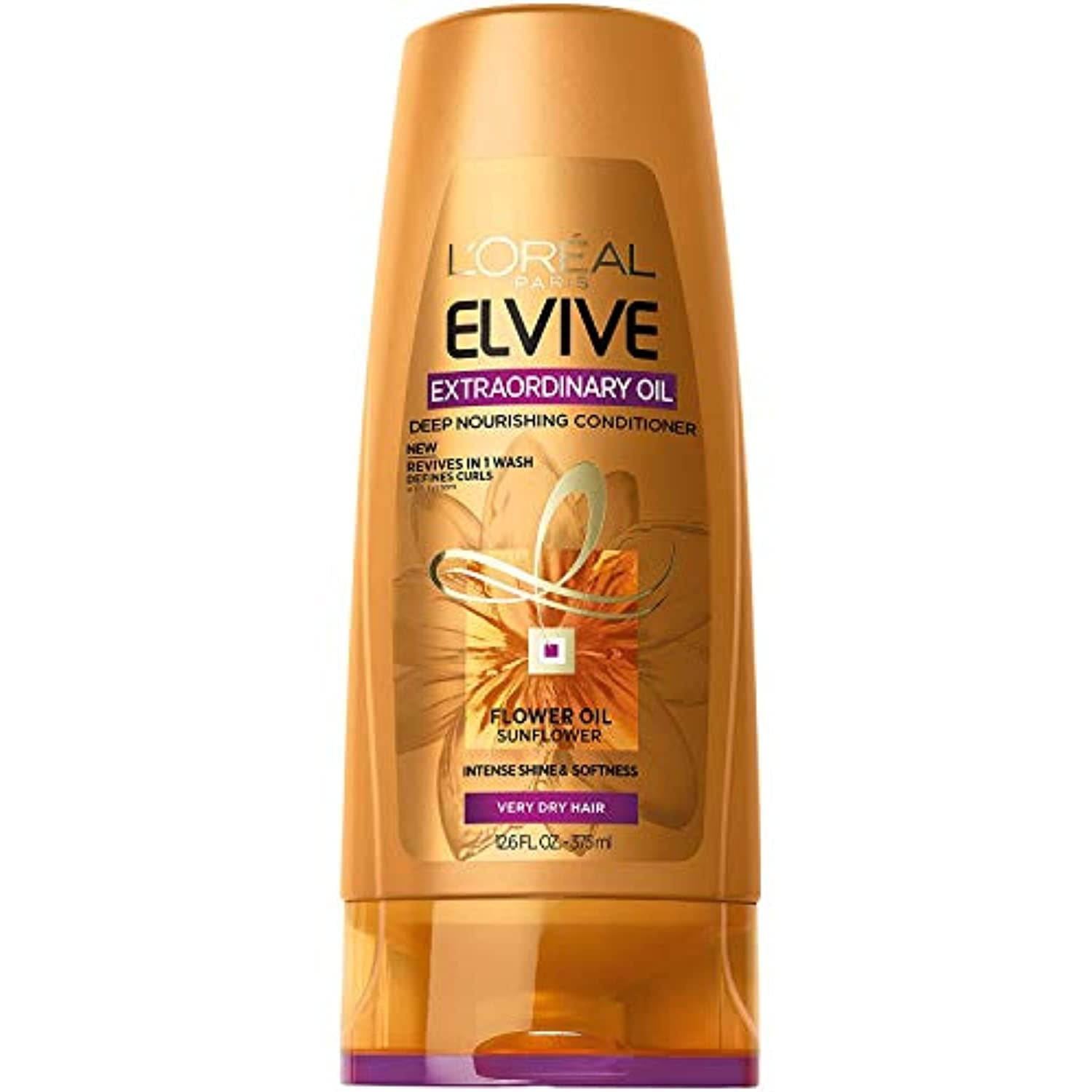 Loreal Paris Elvive Extraordinary Oil Curls Conditioner, 12.6 Fl; Oz; (Packaging May Vary)