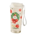 thumbnail image 2 of Taza de Café Isotérmica Navideña, Taza de Viaje O Vaso Térmico Compacto de Acero Inoxidable para Bebidas Frías, Ideal para Acampar en Verano. Patrón de Santa, 2 of 9