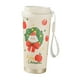 thumbnail image 2 of Taza de café con aislamiento navideño, vaso térmico a prueba de fugas, 500 ml, portátil, para viajes Patrón de Santa, 2 of 9