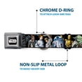 thumbnail image 5 of Star Wars Pet Collar, Dog Collar Metal Seatbelt Buckle, Star Wars Classic Character Poses Black, 9.5 to 13 Inches 1.0 Inch Wide, 5 of 8