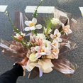 thumbnail image 5 of Nvzi flowers, gifts, gift box packaging paper, colored transparent waterproof glass paper packaging paper, (green), 5 of 5