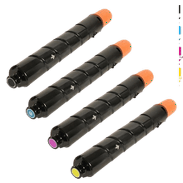Zoomtoner Cartouche de Toner Laser Compatible CANON GPR-36 Noir Cyan Jaune Magenta pour CANON ImageRunner Advance C2225
