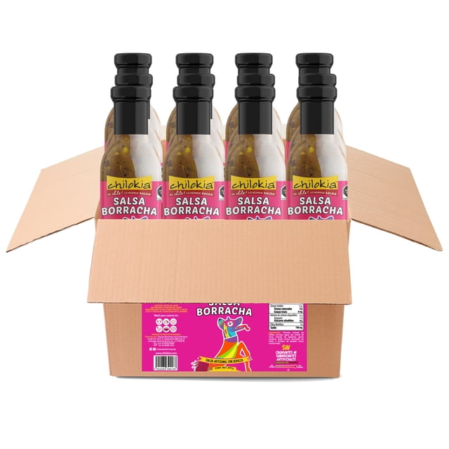 Salsa casera Chilokia borracha 360 g
