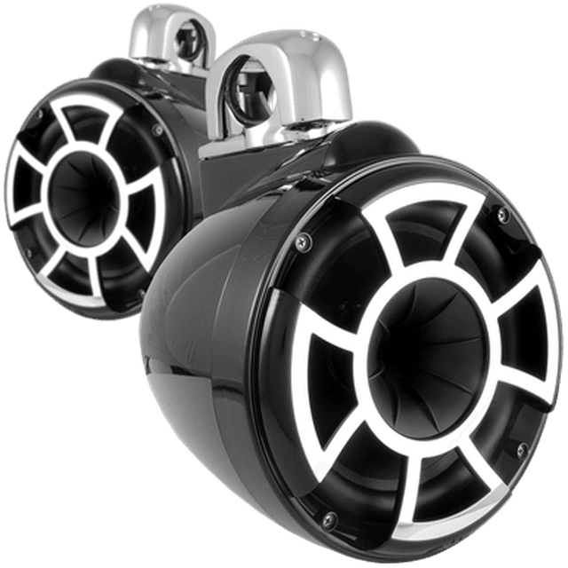 Bocinas de Torre Marinas Wet Sounds REV 8 B-FC V2 MINI 400 Watts 8 Pulgadas 4 Ohms Color Negro Wet Sounds REV8BFCV2MINI