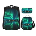 thumbnail image 1 of Fotbe Northern Lights Set Escolar 3 en 1 para Niños - Mochila Duradera con Lonchera Aislante y Estuche para Lápices - Mochila Escolar para Niños y Niñas, 1 of 7