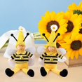 thumbnail image 4 of Escandinavo Tomte Miel Abeja Elfo Decoración Enano Muñeca Ornamento Para El Hogar Granja Cocina Guardurnaity HA043501-01, 4 of 6
