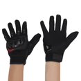 thumbnail image 3 of 1 par de guantes protectores universales antideslizantes y transpirables para motocicleta al aire libre (rojo M), 3 of 5