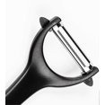 thumbnail image 3 of Potato Peeler, Stainless Steel Vegetable Peeler For Kitchen, Black - New Upgrade1pcs, 3 of 5