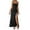 Black, variant on WENWU Satin Tight Corset Dress with Long and Thin Shoulder Straps A Line Pleated Bridesmaid Dress Formal Evening Dress with Slit Dress with Lace plus Sized Prom Gowns