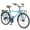 Blue, variant on Baprem 26" Beach Cruiser Bike 7 Speeds Commuter City Bicycle with Dual Brakes for Men Women, Blue