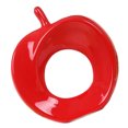thumbnail image 2 of 1pc Apple Sculpture Ceramic Apple Figurine Apple Statue Home Desktop Decor, 2 of 8