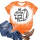 thumbnail image 2 of Camisas de Mujer Casual Impreso Cuello Redondo Manga Corta Superior, Blusa de Moda para Uso Diario Y de Fiesta, 2 of 4
