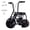 Black, variant on 50cc Mini Dirt Bike, 2-Stroke Gas Off-Road Motorcycle for Kids Age 8-15, 10-Inch Fat Tires, Heavy Duty Frame, 150 lbs , Purple