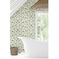 thumbnail image 4 of NextWall White Bird Toile Botanical Peel and Stick Wallpaper, 4 of 9