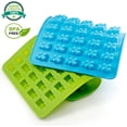 thumbnail image 3 of Gummy Candy Molds & Silicone Ice Cube Trays, Set of 3 Silicone Molds for Making, 3 of 5