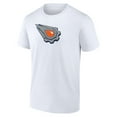 thumbnail image 2 of Men's  White Edmonton Oilers Primary Logo T-Shirt, 2 of 3