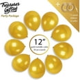 thumbnail image 2 of Pearl Gold Balloons - 12 Inch Latex Balloons - 36 Pack, 2 of 8