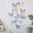 Multicolor, variant on 12PCS Metal Texture Hollow Wall Sticker