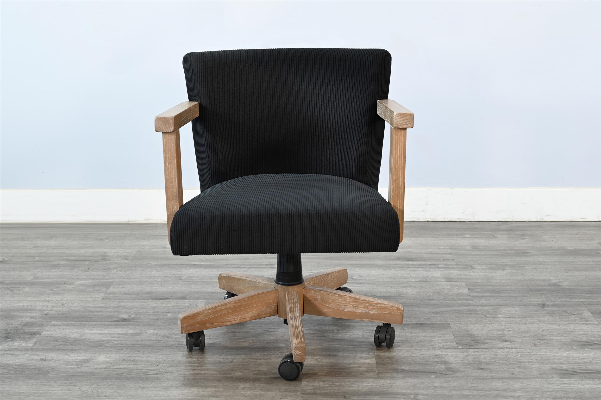 Sunny Designs Gibson Natural Rolling Office Chair