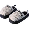thumbnail image 3 of Zapatillas plateadas Zapatillas esponjosas Zapatillas Y2k para mujer Zapatillas de casa Zapatillas de interior Zapatillas peludas Zapatillas divertidas 2023, 3 of 5