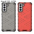 thumbnail image 2 of Honeycomb shock absorption heat dissipation Phone Cases,PC & TPU,compatible with Samsung S20-Ultra, 2 of 5