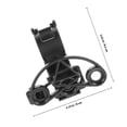 thumbnail image 2 of HOOWIFFY 1Set Wheel Racing Simulator Black ABS Compact Mini for Gamers 3.22X3.14X2.36In, 2 of 8