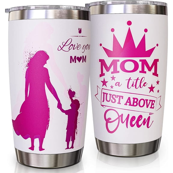 Gifts for Mom, New Mom, Mother in Law, Stepmom - Best Mom Gift idea, Birthday Gifts for Mom, Valentines Gifts, Mothers Day Gifts for Mom from Daughter, Son - 20oz Coffee Tumbler for Mom