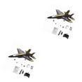 thumbnail image 1 of Bewildely RC aviones de ala fija Control remoto portátil al aire libre juguetes niños regalo negro 2piezas Negro, 1 of 1