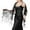 Black, variant on Women's 1920s Long Shawl Wraps,Sequin Flapper Evening Shawls for Women Formal/Party/Wedding/Formal/Harlem Night White One Size