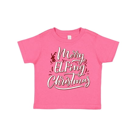 

Inktastic Merry Elfing Christmas Boys or Girls Toddler T-Shirt