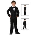 thumbnail image 2 of Kids Black Suit Costume, 2 of 6