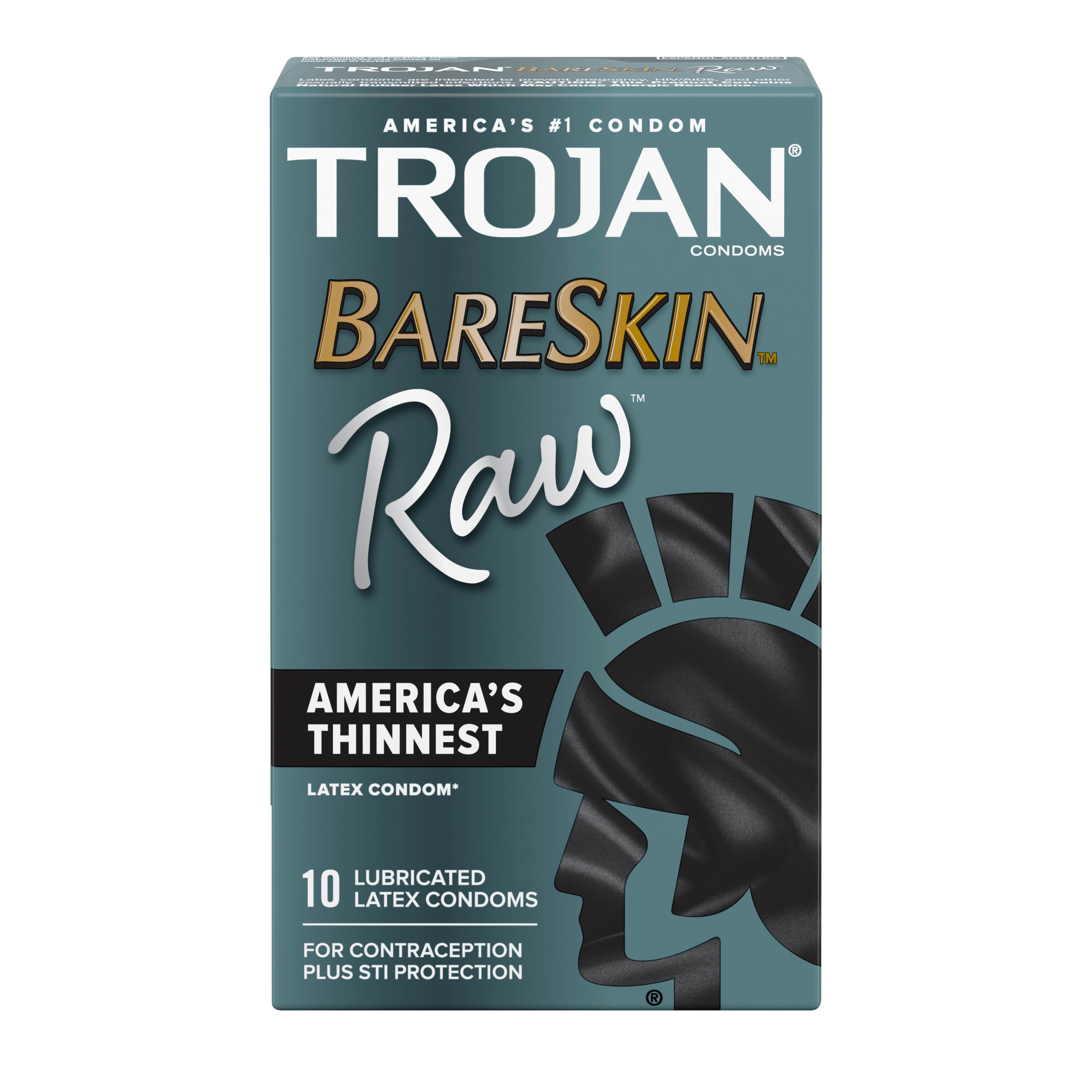 TROJAN CONDOM BARESKIN RAW 10CT