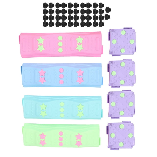VGEBY Children Balance Beam,Children Balance Beam Stepping Stones Obstacle Course Curved Blocks Balance Training Toy,Balance Training Toy