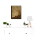thumbnail image 2 of Francisco Goya The Dog Reproduction Painting Artwork Framed Wall Art Print A4, 2 of 4