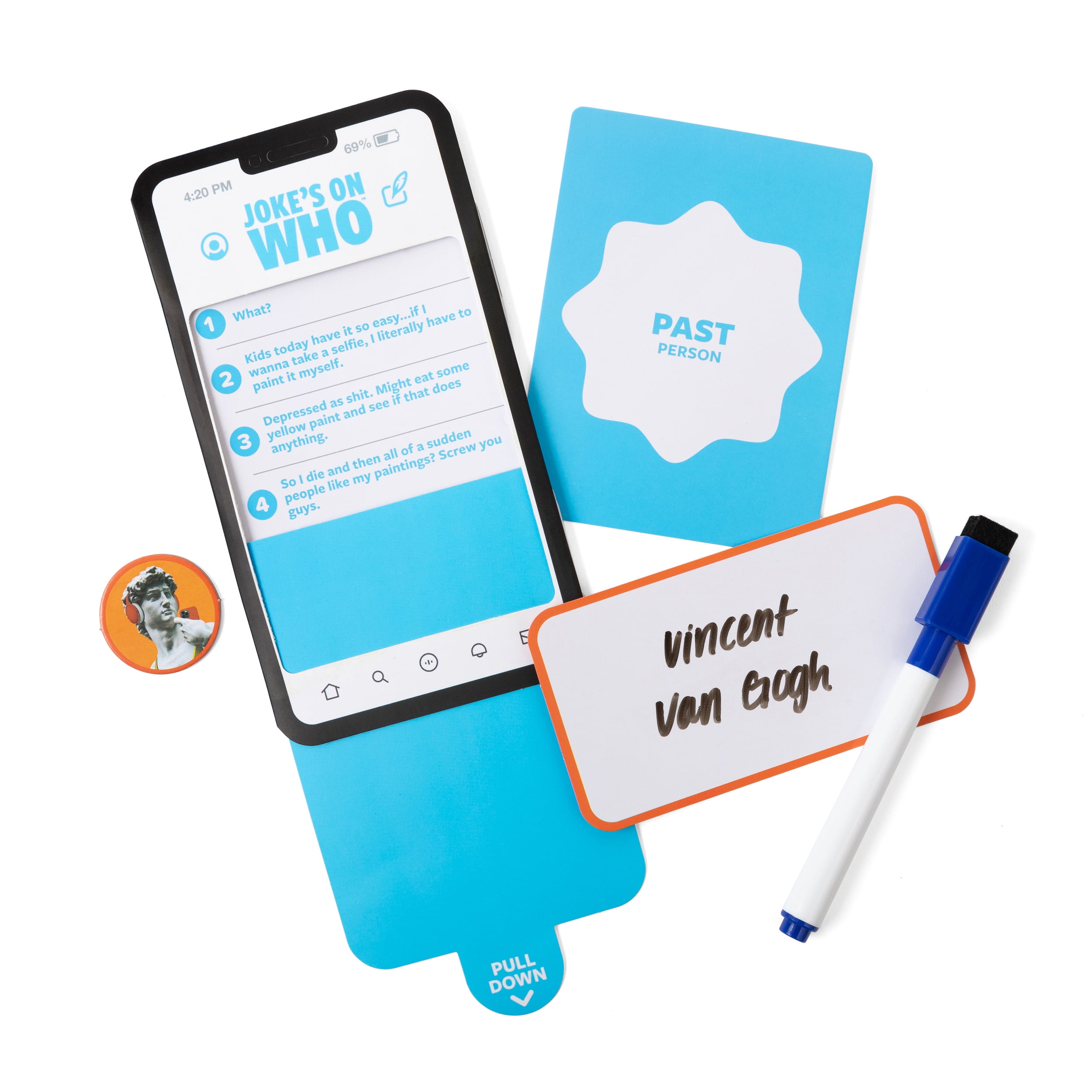 Jokes on Who? Party Game — The Fake Quote Trivia Game by What Do You Meme?