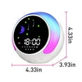 thumbnail image 3 of Wweixi Réveil Multifonctionnel Toutes Fonctionnalités en un Appareil Formation au Sommeil comme Montré 1Ensemble, 3 of 6