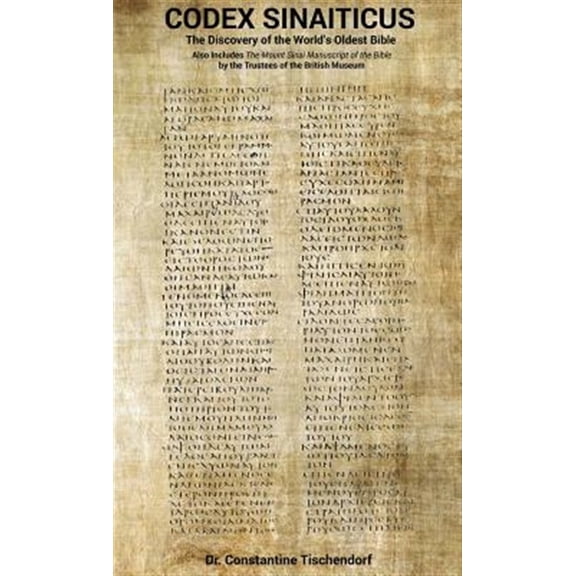 Pre-Owned Codex Sinaiticus: The Discovery of the World's Oldest Bible, Book 1 (Hardcover)