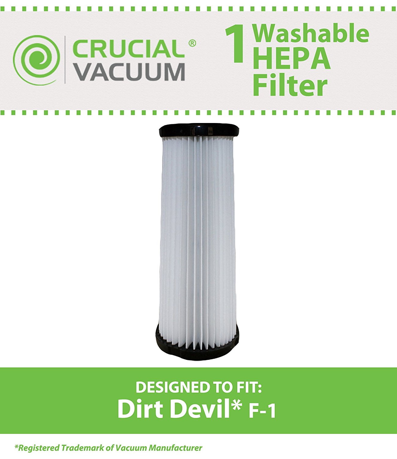 Dirt Devil F-1 Washable HEPA Filter 