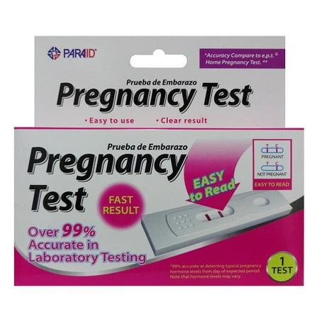 New 817856  Par Aid Pregnancy Test 1Pc (32-Pack) Pharmacy Cheap Wholesale Discount Bulk Health And Beauty Pharmacy Men