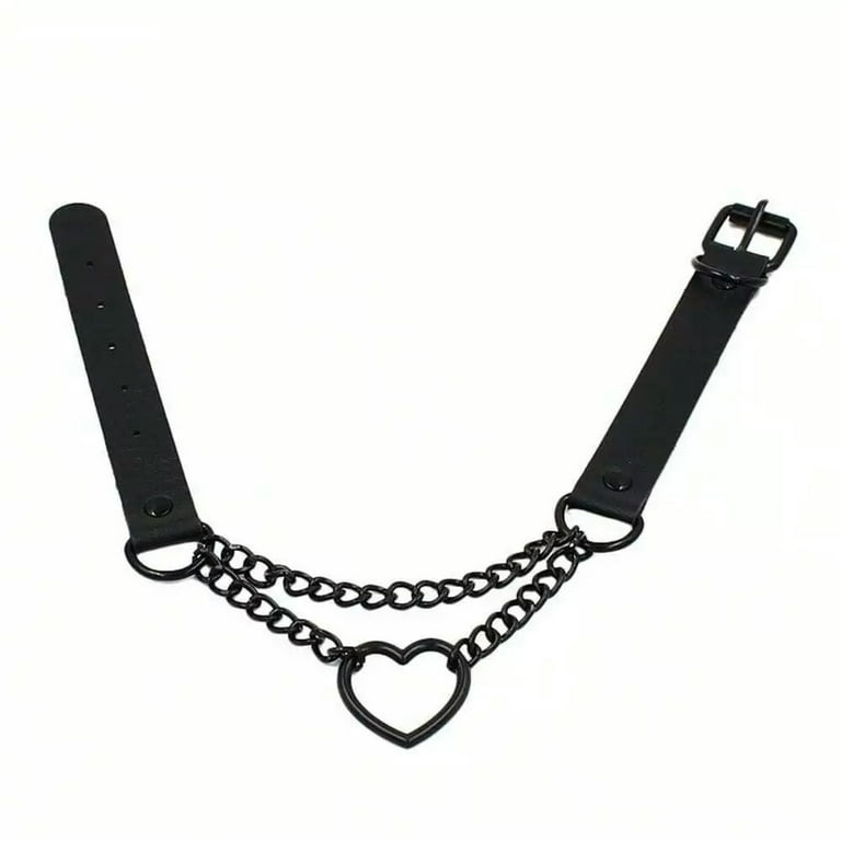 【Numbering】関税/送料込み Heart Choker QQTDFG Gothic Heart Choker Necklace Black Necklace Pendant