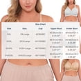 thumbnail image 3 of mihongmao Nursing Bras for Breastfeeding Bralette Ladies Comfortable No Steel Ring Breathable Woman Plus Size Bra Woman Underwear Beige 4X, 3 of 6
