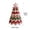 C, variant on DIY Quilted Christmas Tree Kit, Fabric Quilting Patchwork Handmade, 3D Layered Ornament Sewing Set Gift for Adults, A