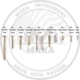 thumbnail image 4 of Maka surtidos guitarra Kit de tornillos, Cromado, 4 of 5