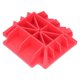 thumbnail image 2 of Jack Alleviate Base Pad Hard Nylon Red Serrated Replacement for XTREME OffRoad Rescue, 2 of 5